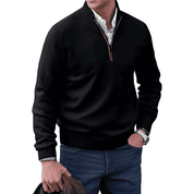 Andrew | Maglione da uomo in maglia con cerniera a un quarto 6