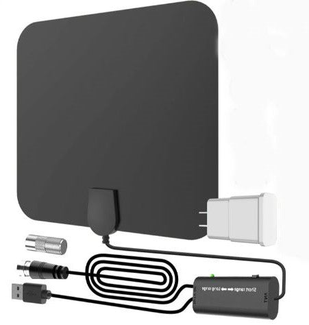 Antenna HDTV amplificata digitale da interni da 300 miglia con amplificatore di segnale 0