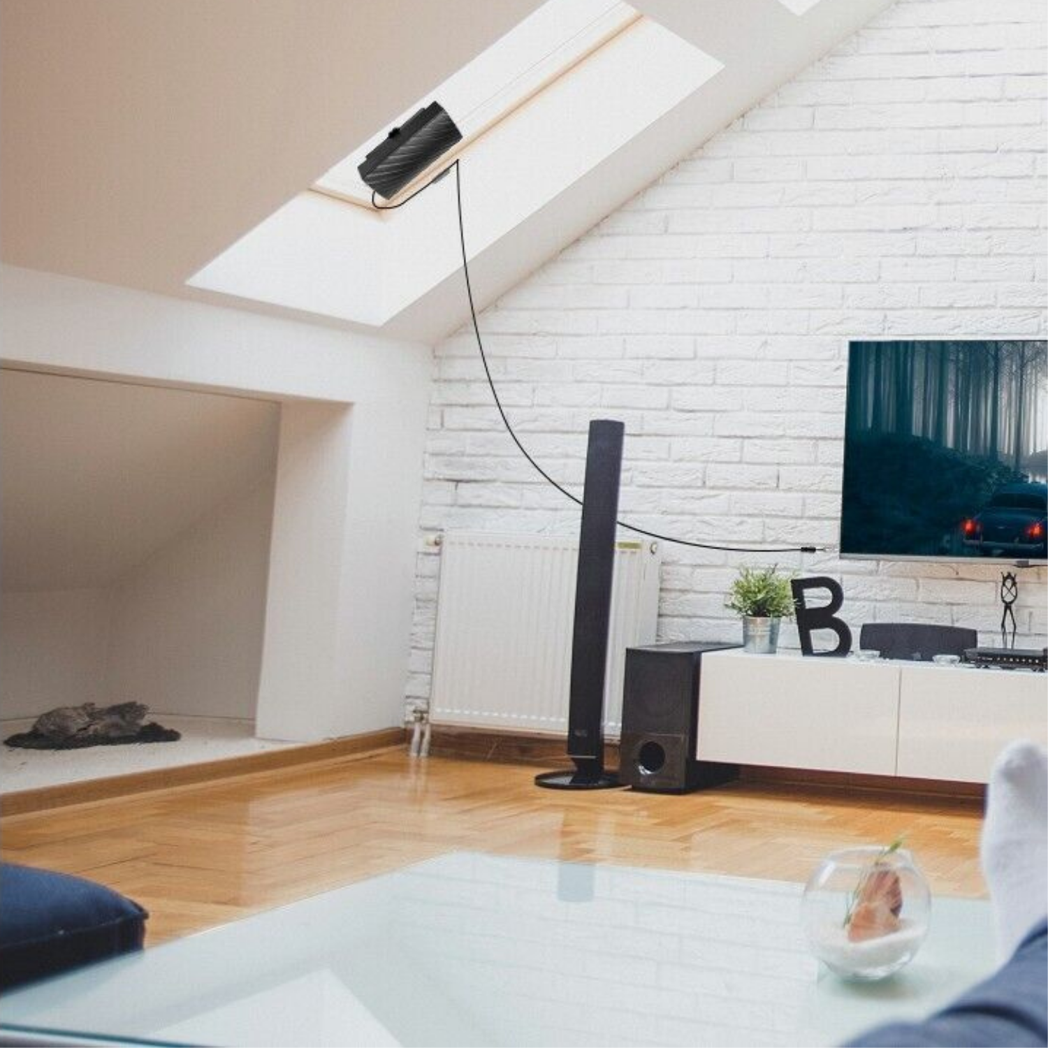 Antenna digitale HDTV 4K a lungo raggio 600 miglia 1