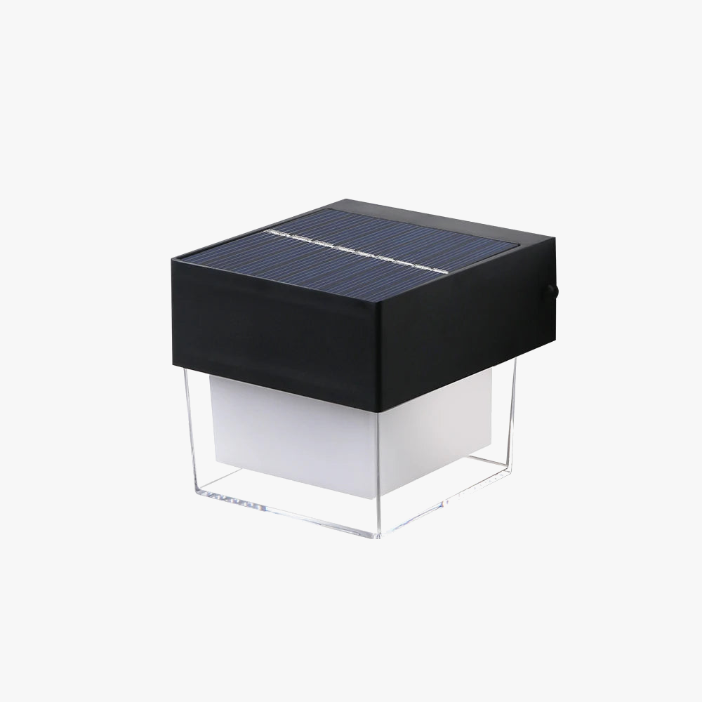 Applique solare per esterni: impermeabile, a risparmio energetico, design moderno, IP65, illuminazione a LED da 4 W 5