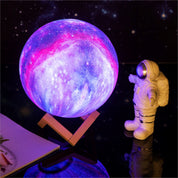 Asteria | Lampada lunare 3D senza fili 3