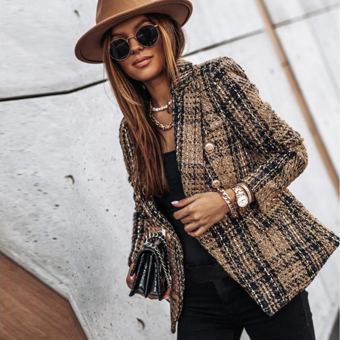 Clarissam | Blazer abbottonato da donna | Casuale