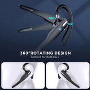 Auricolare/auricolare Bluetooth 5.1 wireless con doppio microfono e cancellazione del rumore per camionisti 4