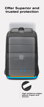 BANGE Bestseller: Zaino sottile e impermeabile per laptop da 15,6 pollici per lavoro e scuola 7