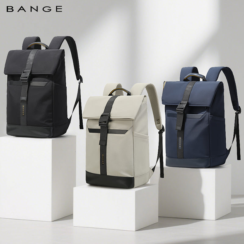 BANGE NEWS Zaino impermeabile e leggero con chiusura a rullo per andare a scuola 0