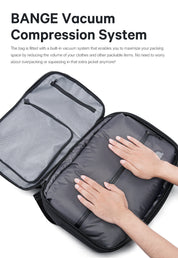 BANGE Nuovo arrivo in saldo 50L USB TSA Lucchetto Peso Maniglia Impermeabile Uomo Zaino per laptop a compressione sottovuoto 2