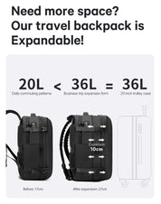 BANGE Nuovo arrivo in saldo 50L USB TSA Lucchetto Peso Maniglia Impermeabile Uomo Zaino per laptop a compressione sottovuoto 7