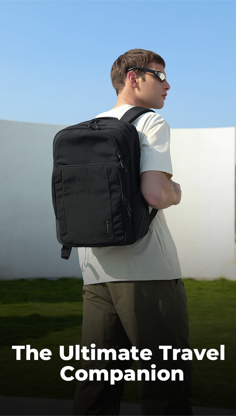 BANGE Nuovo zaino da viaggio impermeabile morbido e leggero per studenti, casual, da uomo, per laptop 1