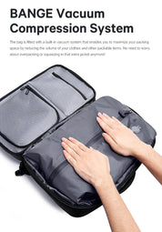 BANGE Vendita calda Nuovo arrivo 50L Lucchetto TSA Impermeabile Uomo Compressione sottovuoto 1