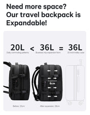 BANGE Vendita calda Nuovo arrivo 50L Lucchetto TSA Impermeabile Uomo Compressione sottovuoto 4