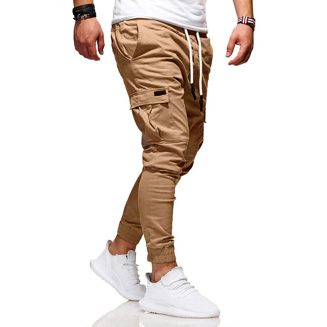 Pantaloni Cargo da Uomo con Tasche Ampie