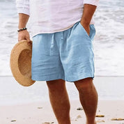 BONDI | Stylish Linen Shorts Men - Lizabella Fashion -  -  - BONDI | Stylish Linen Shorts Men-Lizabella Fashion - #tag1# - #tag2#