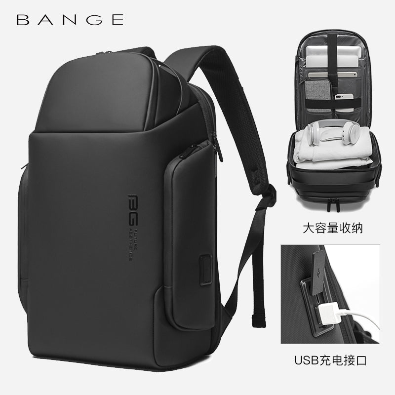 Bange Nuovo arrivo Adatto a zaino per laptop da 15,6 pollici Zaino da lavoro impermeabile 0
