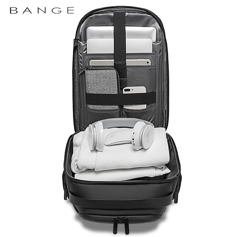 Bange Nuovo arrivo Adatto a zaino per laptop da 15,6 pollici Zaino da lavoro impermeabile 2