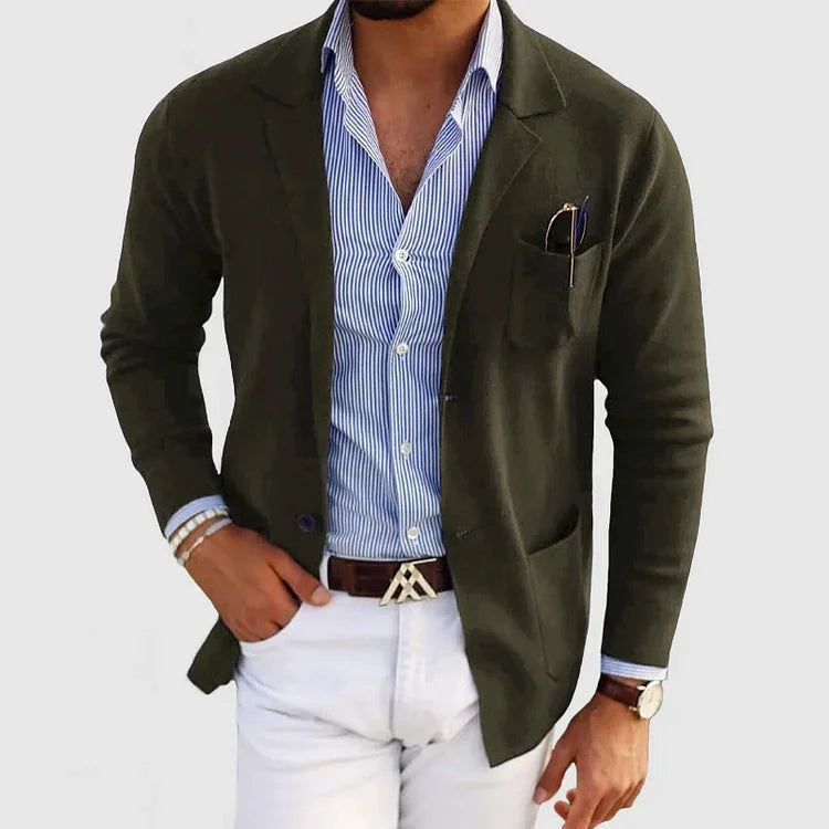 Calvino | Cardigan da uomo versatile: migliora il tuo look quotidiano
