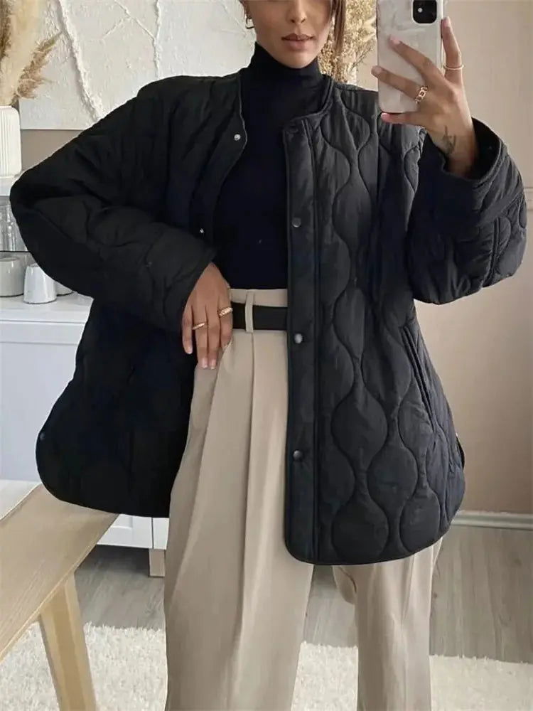 CAROLA | Casual Loose Winterjacket Women - Lizabella Fashion -  -  - CAROLA | Casual Loose Winterjacket Women - Lizabella Fashion - #tag1# - #tag2#