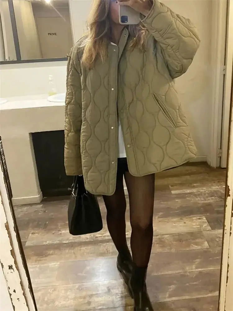 CAROLA | Casual Loose Winterjacket Women - Lizabella Fashion -  -  - CAROLA | Casual Loose Winterjacket Women - Lizabella Fashion - #tag1# - #tag2#