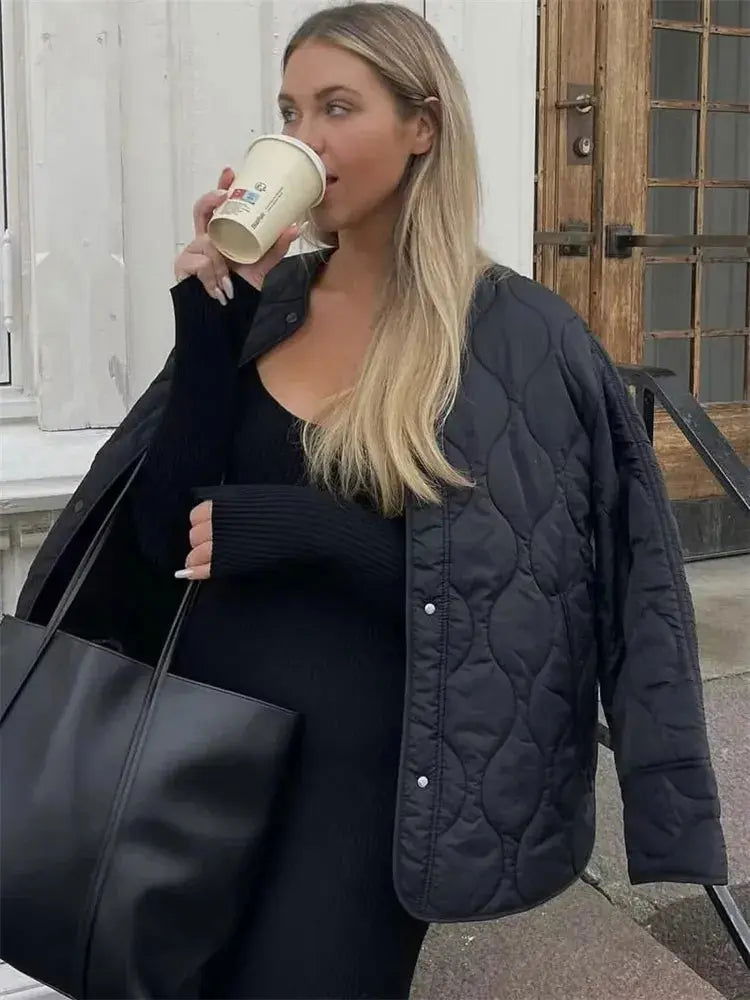 CAROLA | Casual Loose Winterjacket Women - Lizabella Fashion -  -  - CAROLA | Casual Loose Winterjacket Women - Lizabella Fashion - #tag1# - #tag2#