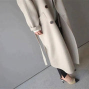 CECILYA | Long Wool Coat - Lizabella Fashion -  -  - CECILYA | Long Wool Coat-Lizabella Fashion - #tag1# - #tag2#