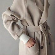 CECILYA | Long Wool Coat - Lizabella Fashion -  -  - CECILYA | Long Wool Coat-Lizabella Fashion - #tag1# - #tag2#
