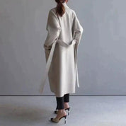 CECILYA | Long Wool Coat - Lizabella Fashion -  -  - CECILYA | Long Wool Coat-Lizabella Fashion - #tag1# - #tag2#