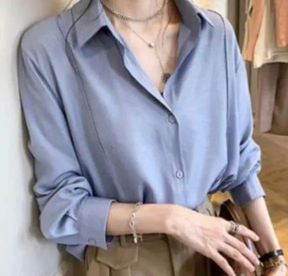 CHIC | Oversized Blouse Cotton - Lizabella Fashion -  -  - CHIC | Oversized Blouse Cotton-Lizabella Fashion - #tag1# - #tag2#