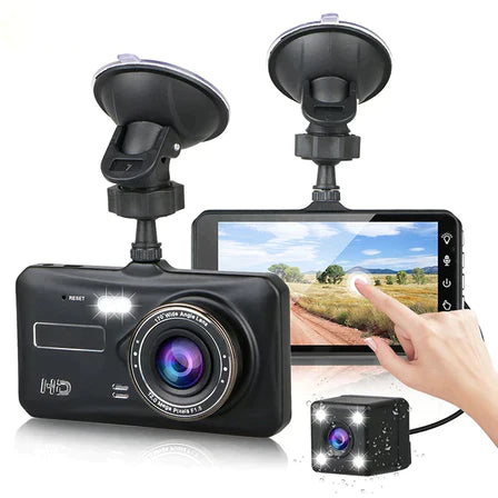 Camera dashboard wireless per veicolo anteriore e doppio posteriore 0