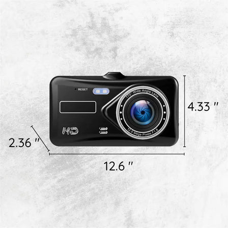 Camera dashboard wireless per veicolo anteriore e doppio posteriore 2