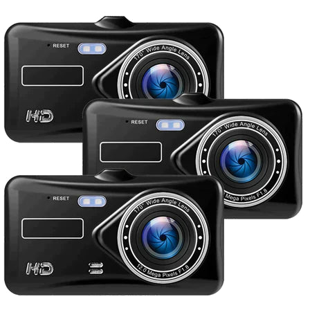 Camera dashboard wireless per veicolo anteriore e doppio posteriore 4