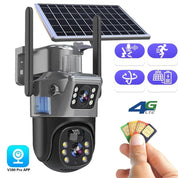 Camera di sicurezza 4K wireless con pannello solare - DualGuard 4K 1