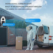 Camera di sicurezza 4K wireless con pannello solare - DualGuard 4K 4