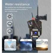 Camera di sicurezza 4K wireless con pannello solare - DualGuard 4K 7
