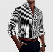 Camicia in Cotone Striata 2