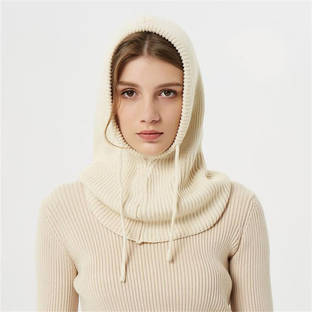 Cappello invernale in cashmere lavorato a maglia 6