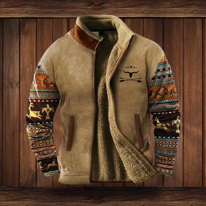 Cappotto invernale da uomo | Caldo e resistente | Design vintage | Stile outdoor 0