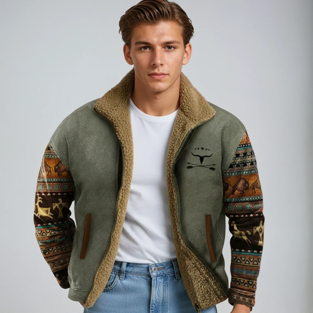 Cappotto invernale da uomo | Caldo e resistente | Design vintage | Stile outdoor 1