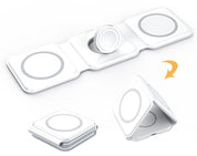 Caricabatterie wireless 3 in 1 per smartphone, smartwatch e auricolari 2