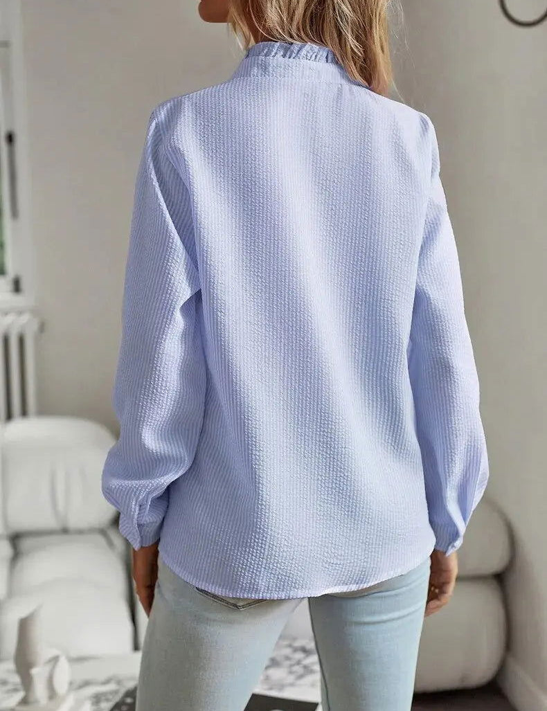 Chic Long Sleeve Blouse for Women - The VIOLA Collection - Lizabella Fashion -  -  - Chic Long Sleeve Blouse for Women - The VIOLA Collection - Lizabella Fashion - #tag1# - #tag2#