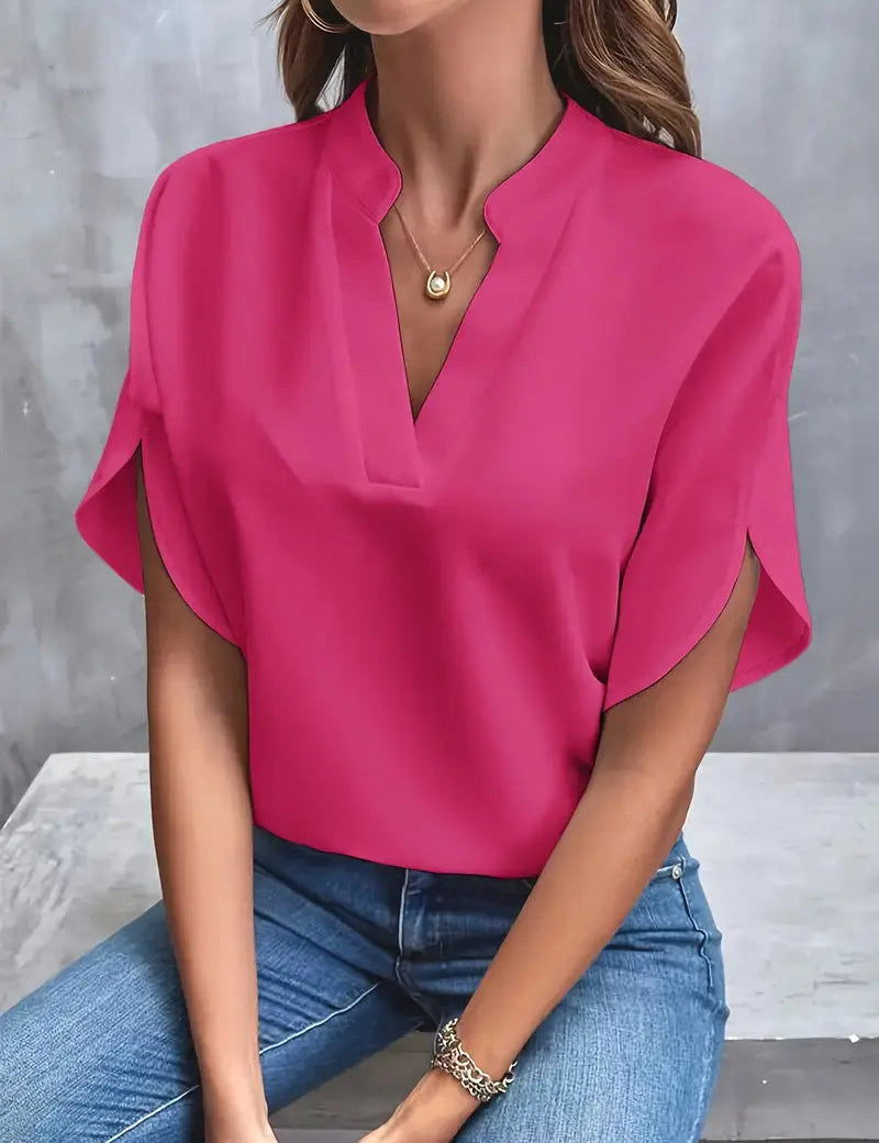 Chic and Breezy Emery Blouse for Effortless Style - Lizabella Fashion -  -  - Chic and Breezy Emery Blouse for Effortless Style - Lizabella Fashion - #tag1# - #tag2#