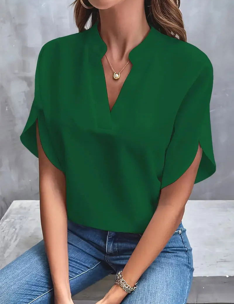 Chic and Breezy Emery Blouse for Effortless Style - Lizabella Fashion -  -  - Chic and Breezy Emery Blouse for Effortless Style - Lizabella Fashion - #tag1# - #tag2#