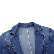 Vera | Blazer in denim da donna dalla vestibilità sartoriale