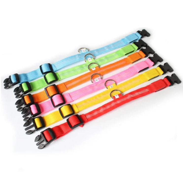 Collare per cani con luci LED 3