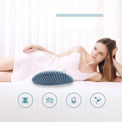 Comfortwave Lumbar Support Cushion | Per sollievo dalla parte bassa della schiena - design ergonomico per ufficio - guida e uso domestico 6