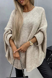 Cozy Chic: Women's Knitted Sweater by ELLA - Lizabella Fashion -  -  - Cozy Chic: Women's Knitted Sweater by ELLA - Lizabella Fashion - #tag1# - #tag2#