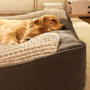 Cuccia ortopedica per cani – Cuccia per cani grande e spessa con supporto per il collo e fodera rimovibile e lavabile 4