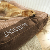 Cuccia ortopedica per cani – Cuccia per cani grande e spessa con supporto per il collo e fodera rimovibile e lavabile 6