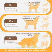 Cuccia ortopedica per cani – Cuccia per cani grande e spessa con supporto per il collo e fodera rimovibile e lavabile 8