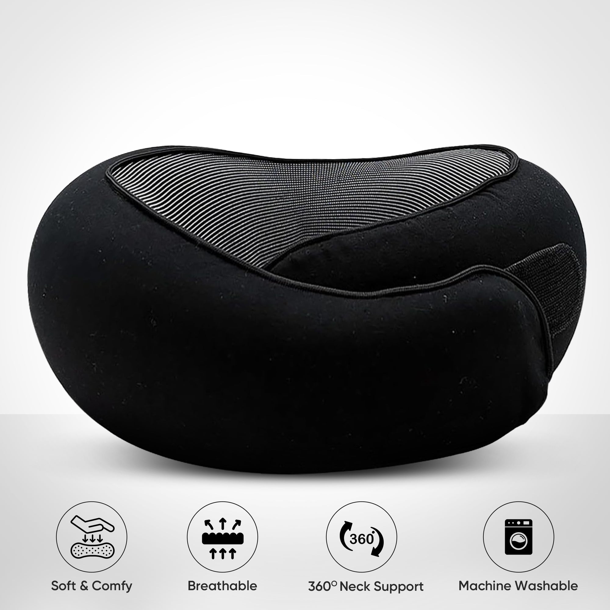 Cuscino da viaggio per il collo - Supporto cervicale comodo e completo - Acquista 1 e ricevi 1 gratis 3