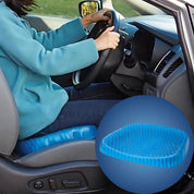 Cuscino di sedile in gel ortopedico di comfortgel | Aiuto a pressione - Dolore al cespuglio - Supporto sulla parte bassa della schiena - Per sedia da ufficio - auto - uso sedia a rotelle 3