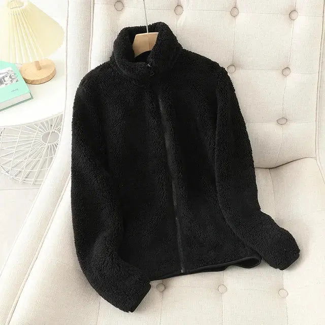 DEBBIE | Fluffy Cosy Jacket - Lizabella Fashion -  -  - DEBBIE | Fluffy Cosy Jacket - Lizabella Fashion - #tag1# - #tag2#